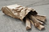 33 cm Buchenholz oder Birkenholz in praktischem Papiersack